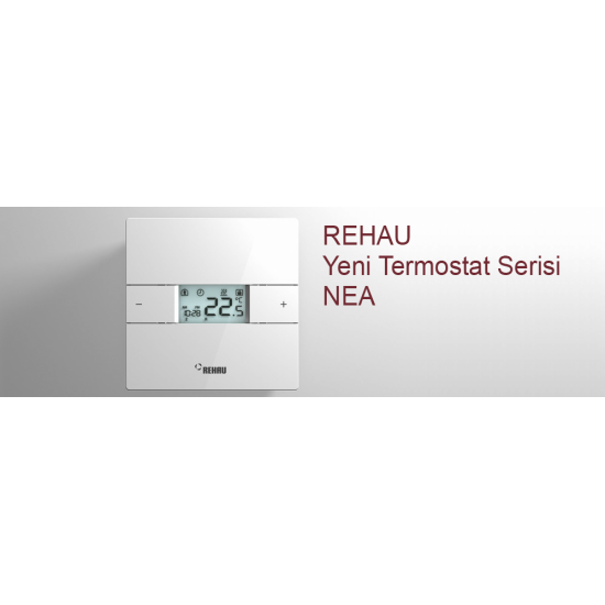 REHAU Yerden Isıtma Oda Termostatı Nea H 230 V 